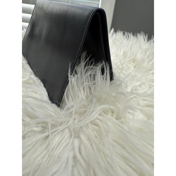 Gucci Blue Slim Wallet Checkbook Cover Slick Soft Leather Authentic Vintage| GUC - Picture 10 of 11